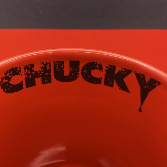 Silver Buffalo 2004 Chucky Horror Themed Mug Phrase “Friends Til The End” - Picture 9 of 9